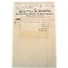 Image 1 : 1887 BILLHEAD RECEIPT LUMBER, LATH & SHINGLES MINING