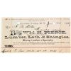 Image 2 : 1887 BILLHEAD RECEIPT LUMBER, LATH & SHINGLES MINING