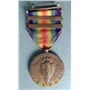 Image 2 : WWI US VICTORY MEDAL W/ST. MIHIEL & DEFENSE SECTOR BARS