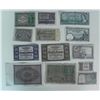 Image 1 : 13 PCS OF OLD CURRENCY-GERMAN,FRENCH,INDIA,CANADA,ITALY