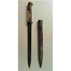 WWII Nazi Trench Art Bayonet