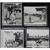 4 Original Press Photos Joseph Kennedy in Spain, Africa