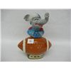 Image 1 : Jim Beam Football and Elephant Bottle