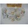 Image 1 : Precious Moments, "We Gather Together To Ask The Lord's Blessing" 6 Piece Porcelain Figurine Set