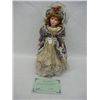 Image 1 : "Adabelle" Porcelain Doll, by Heirloom Dolls