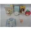 Image 2 : 2 Precious Moments Figurines, 1 Precious Moments Ornament, Precious Moments Frame, and Silver Plated