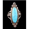 Image 1 : Navajo Silver & Turquoise Ring by Mary B. Smith Th