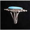 Image 4 : Navajo Silver & Turquoise Ring by Mary B. Smith Th