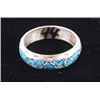 Image 4 : Navajo Sterling & Turquoise Ring Collection The co