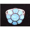 Image 6 : Navajo Sterling & Turquoise Ring Collection The co