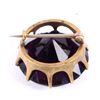 Image 4 : Victorian Russian Amethyst Brooch circa 1880 This