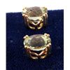 Image 4 : Peridot 14kt Gold Earrings 8 Carats Total This is