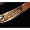 Image 6 : 14kt Gold and  Cubic Zirconium Ring The ring is ma