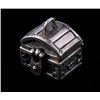 Image 1 : Sterling Silver Treasure Chest Pendant This lot in