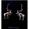 Image 2 : Sterling Silver Moose Necklace, Bracelet 7 Earring