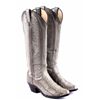 Image 8 : Vintage Dan Post Snakeskin Boots This is a set of