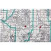 Image 2 : Rand McNally Standard Map of Montana 1957 The map