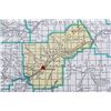 Image 3 : Rand McNally Standard Map of Montana 1957 The map