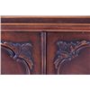 Image 12 : Mahogany Carved China Hutch circa 1920's This piec