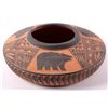 Image 6 : Acoma Rainbow Naatsiilid Pottery Bear Carved This