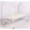 Image 2 : Antique Victorian Cast Iron Crib This is a cast ir