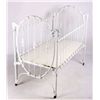 Image 9 : Antique Victorian Cast Iron Crib This is a cast ir