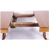 Image 8 : Antique Oak Dinning Room Table The table currently