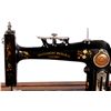 Image 8 : Antique Montgomery Ward Treadle Sewing Machine Thi