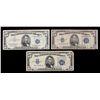 Image 1 : 1934-D $5 Silver Certificate Collection (3) The lo