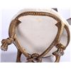 Image 7 : French Napoleon III Gilt Wood Rope Stool Set The l