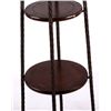 Image 3 : Solid Wood and Iron Plant Stand This lot features