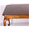 Image 2 : Solid Oak Dining Room Table This lot features a so