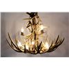 Image 8 : Lighted Antler Chandelier This lot features an ant