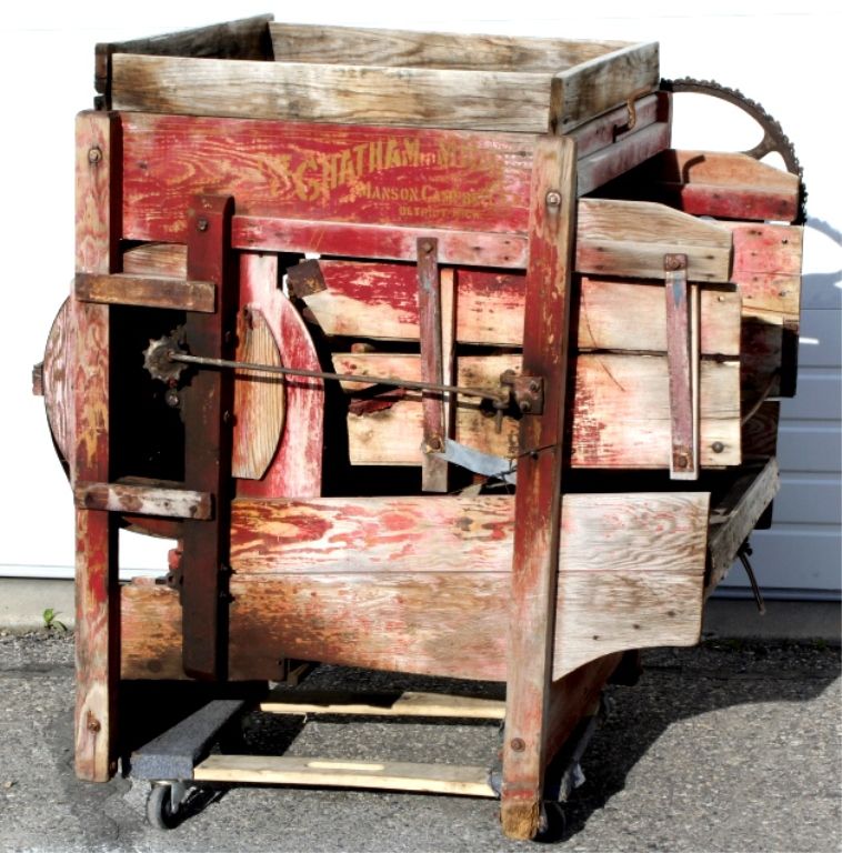 Antique Seed Separator This lot features an antiqu