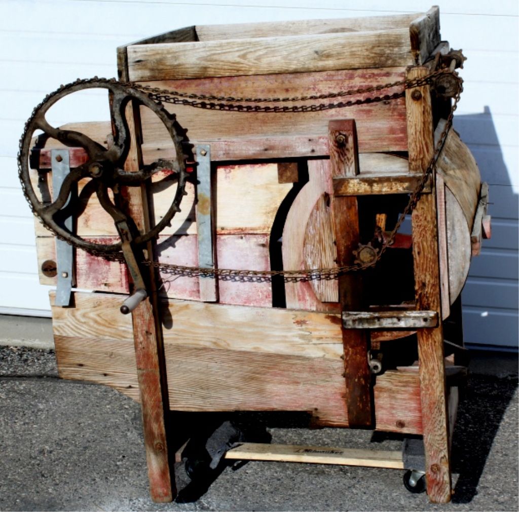 Antique Seed Separator This lot features an antiqu