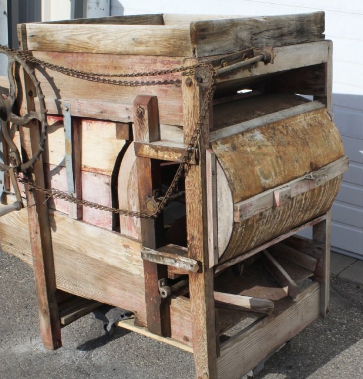 Antique Seed Separator This lot features an antiqu