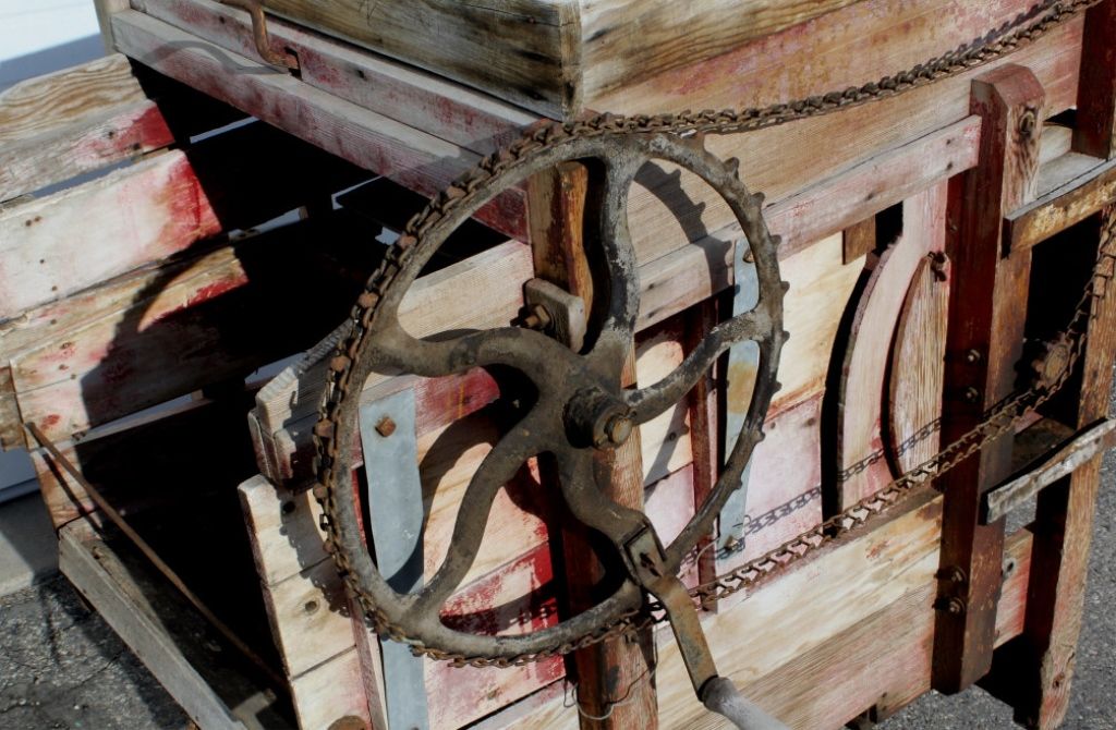 Antique Seed Separator This lot features an antiqu