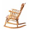 Image 2 : Antique Oak Carved Rocking Chair This is a great c