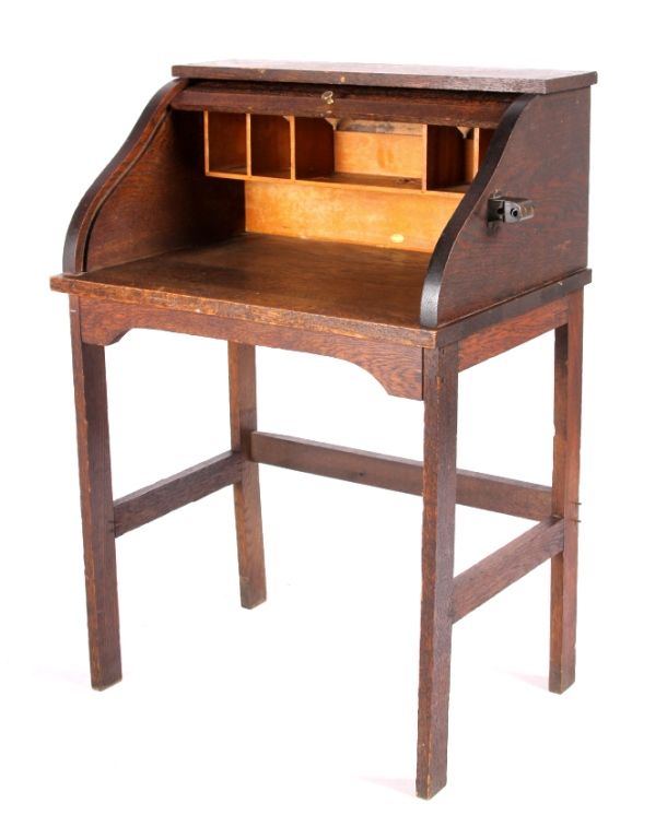 Antique Eastman Line Children S Roll Top Desk This