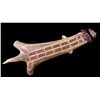 Image 1 : Elk Horn Cribbage Board with Turquoise Stones This