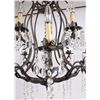 Image 3 : Crystal Chandelier This has a wrought iron design