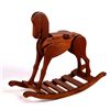 Image 1 : Solid Wooden Rocking Horse This lot features a chi
