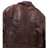 Image 8 : Dutch Leather Coat This lot features a Dutch leath