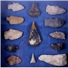 Image 2 : Native American Artifact Arrowhead Collection Thes