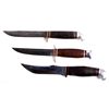 Image 1 : Hunting Knife Collection This lot includes three h