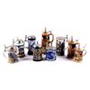 Image 1 : German Beer Stein Collection This lot includes 9 G
