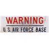 Image 2 : Nellis Air Force Base Sign This lot features a war