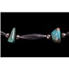 Image 4 : Navajo Sterling Silver and Turquoise Necklace This