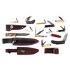 Image 1 : Knife and Scabbard Collection This lot includes a