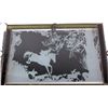 Image 2 : Etched Glass Art This lot features a piece of etch